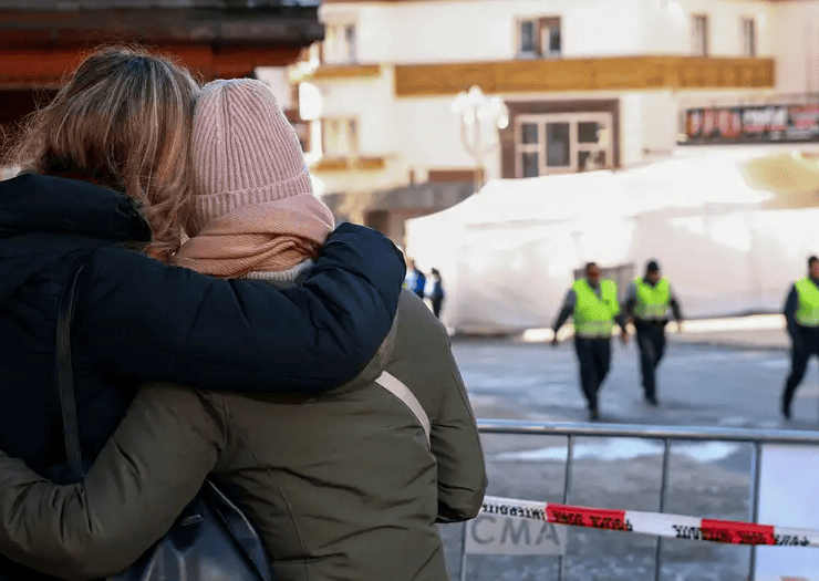 siniestro en bar en Suiza