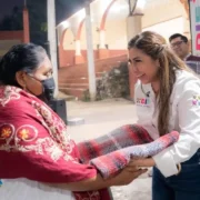 1600 cobertores en comunidades del interior del Estado refuerzan la protección social