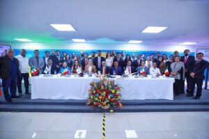 Durante el encuentro con Concanaco Servytur, la senadora Verónica Camino Farjat reafirmó que la Agenda legislativa ante empresarios fortalece el diálogo y la coordinación desde el Senado de la República.