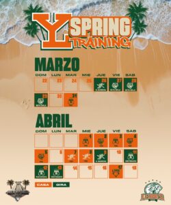 La manada da a conocer los detalles sobre sus juegos de preparación, ocho serán en el Parque de Beisbol Kukulcán.