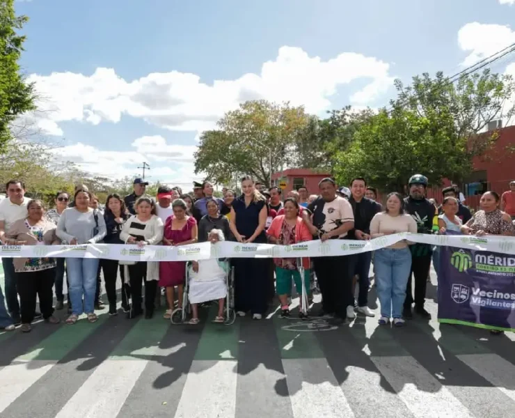 Calles nuevas en Santa Gertrudis Copó transforman la zona