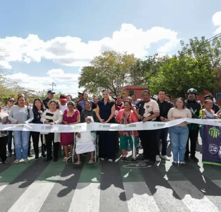 Calles nuevas en Santa Gertrudis Copó transforman la zona