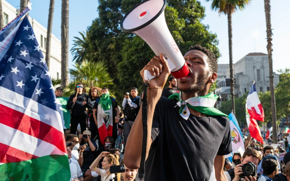 Movilizaciones masivas en EEUU, la gente no está contenta