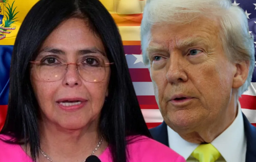 Delcy Rodríguez cambia el tono con EEUU respecto a las negociaciones entre ambos