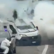 Asalto "de cine" en Italia, una escena en la vida real salida de la ficción