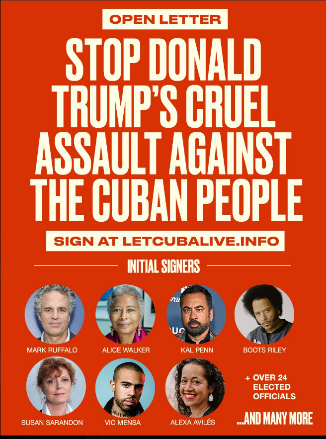 Firmantes destacados y respaldo internacional