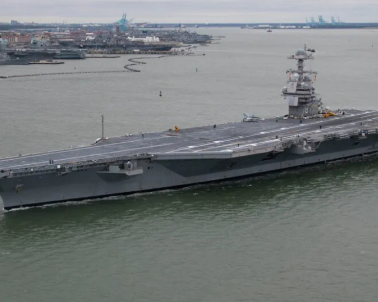 El mayor portaaviones de EEUU vuelve a moverse rumbo a Medio Oriente