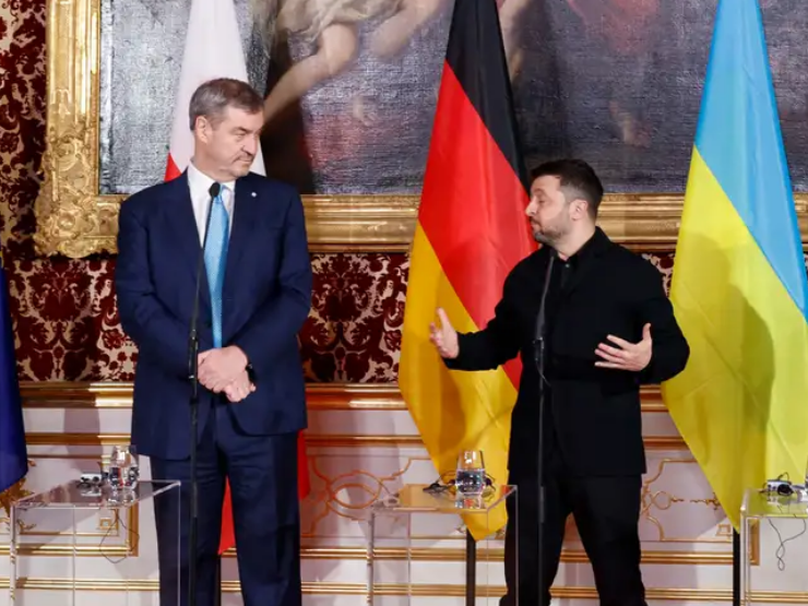 Zelenski agradece a aliados de Ucrania y sorprende al mundo