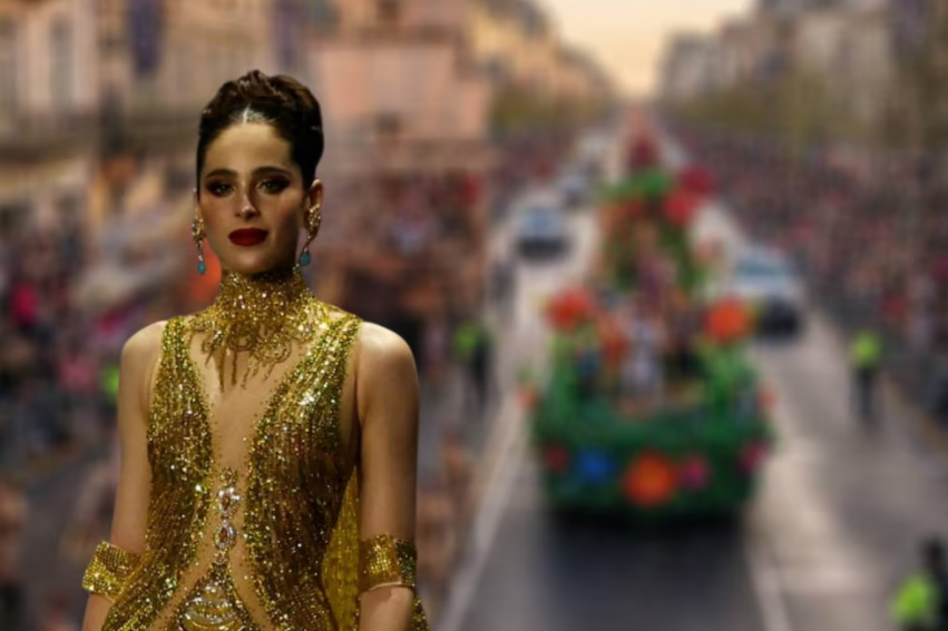 Fátima Bosch se desvanece en Ecuador durante un desfile