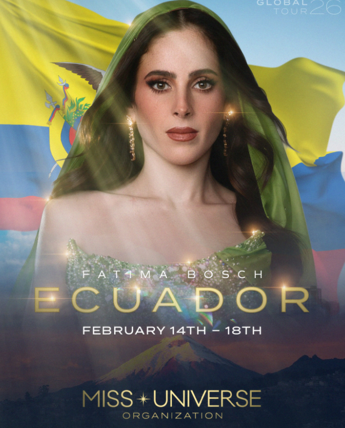 ¿Qué hace Fátima Bosch en Ecuador?