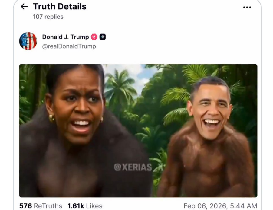 Contexto del video racista de Trump