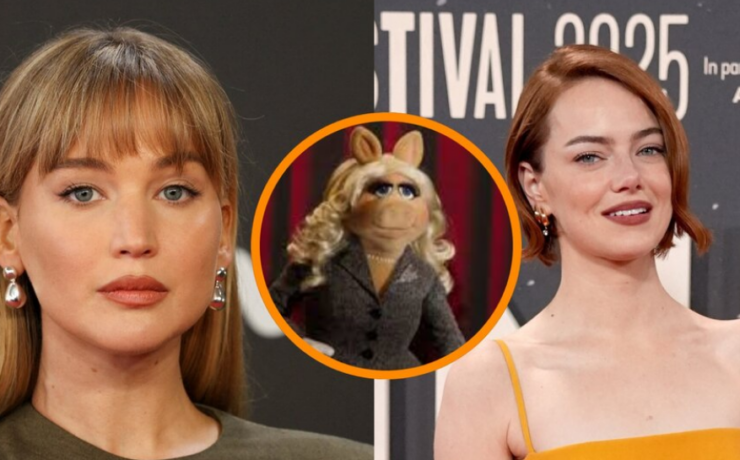 Jennifer Lawrence produce la película de "Miss Piggy" de los Muppets