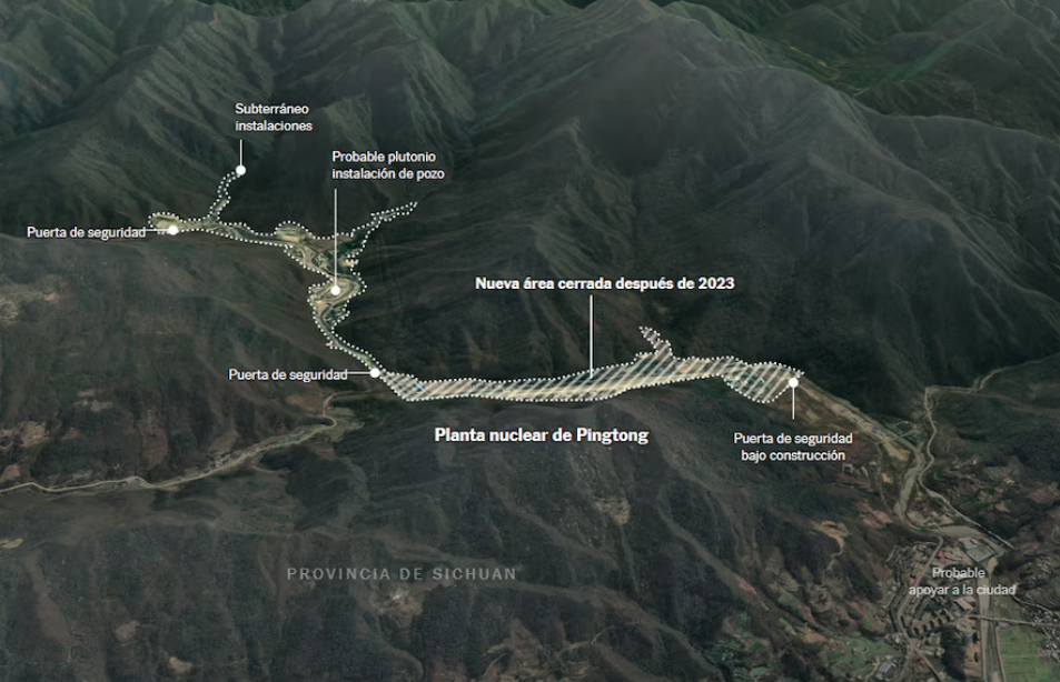 Imágenes satelitales confirman expansión del arsenal nuclear del régimen de China