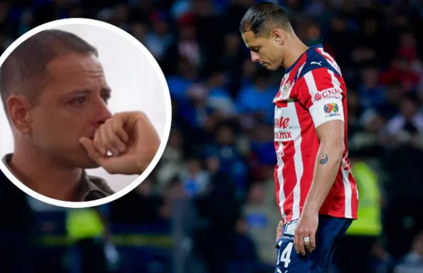“Chicharito” reaparece llorando y sorprende a sus seguidores