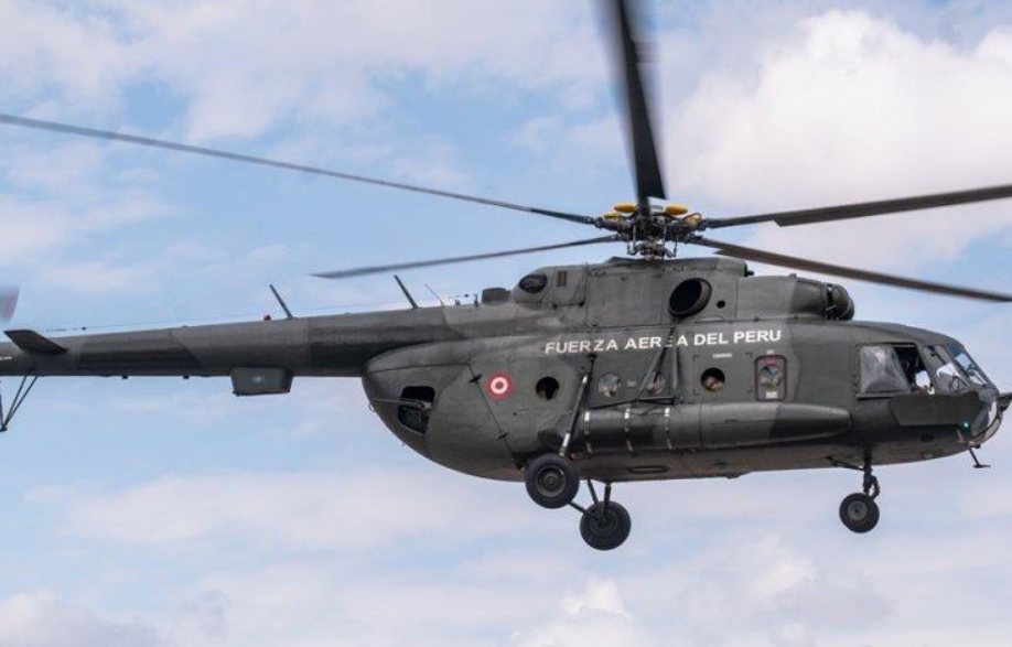 Helicóptero Mi-17 de la FAP pierde contacto en misión oficial
