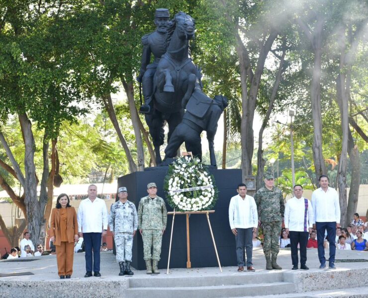 Conmemoran 162 aniversario de la gesta heroica en Tabasco