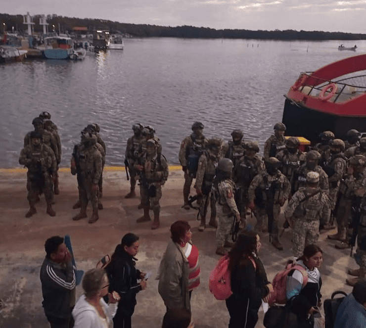 Fuerzas federales desmantelan puntos de venta de droga en Holbox y Cozumel