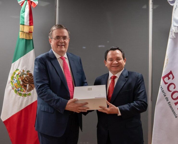 Yucatán Imparable: Joaquín Díaz Mena fortalece agenda económica con Secretario de Economía Marcelo Ebrard
