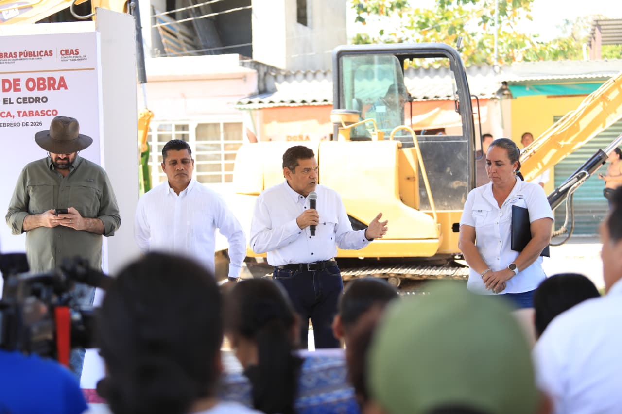 Gobierno del Pueblo pondrán fin a problemas de suministro de agua potable en zona conurbada de Nacajuca
