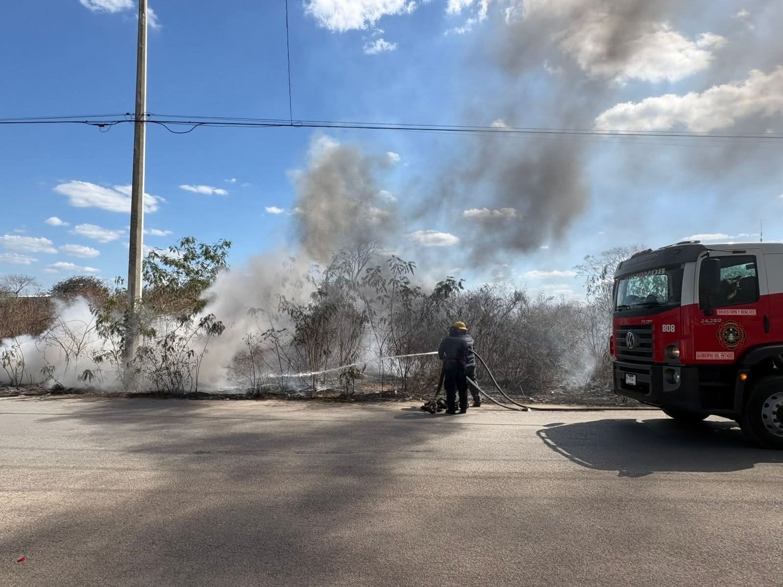 Incendio Controlado en Reserva Cuxtal Protege Pulmón Verde Vital