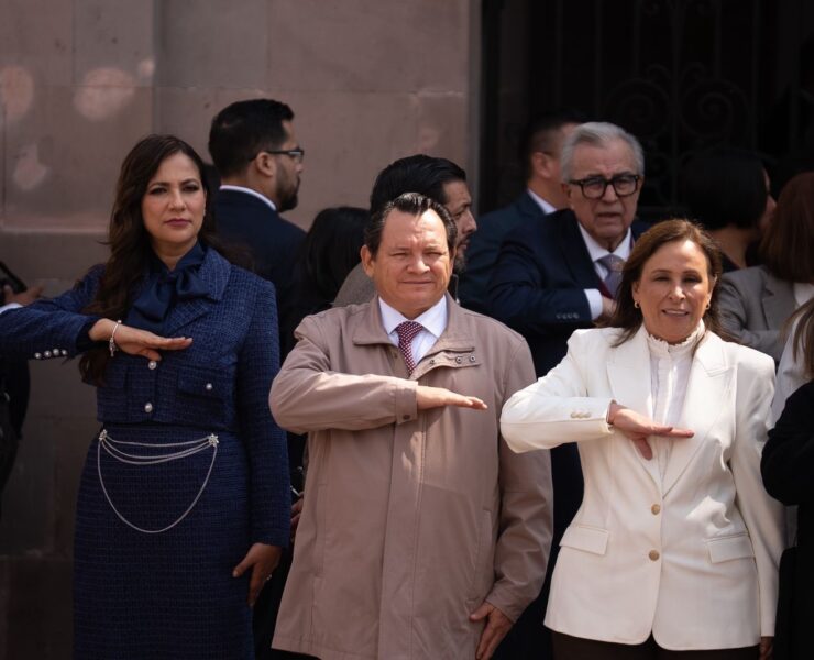 Gobernador Joaquín Díaz Mena acompaña a la Presidenta Claudia Sheinbaum en el 109 Aniversario de la Constitución