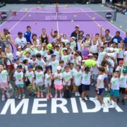 Magia del tenis en Mérida inspira nuevas generaciones