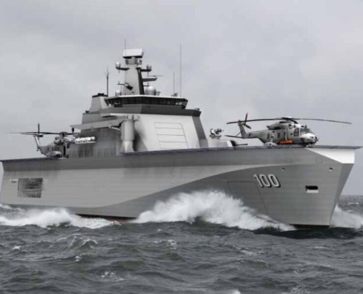 Marina presenta nuevo Buque Multipropósito