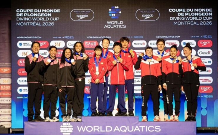 ¡Plata Mundial! México brilla en clavados Montreal 2026