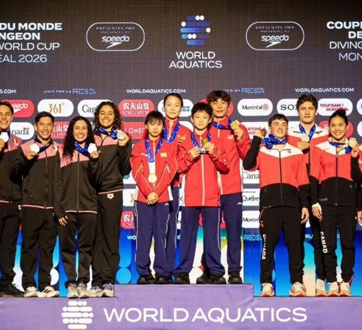 ¡Plata Mundial! México brilla en clavados Montreal 2026