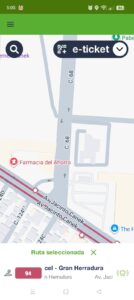 Ruta 94, Cd. Caucel- Gran Herradura también llega cerca de los Terrenos de Mitza. 