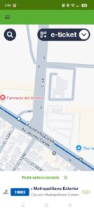 El Circuito Metropolitano Exterior, es otra opción para llegar a los Terrenos Mitza. 