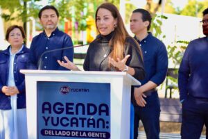 Sayda Rodríguez Gómez expuso el eje ambiental de la Agenda legislativa con temas importantes, destacando la protección del agua, los cenotes y la necesidad de un desarrollo responsable en Yucatán.