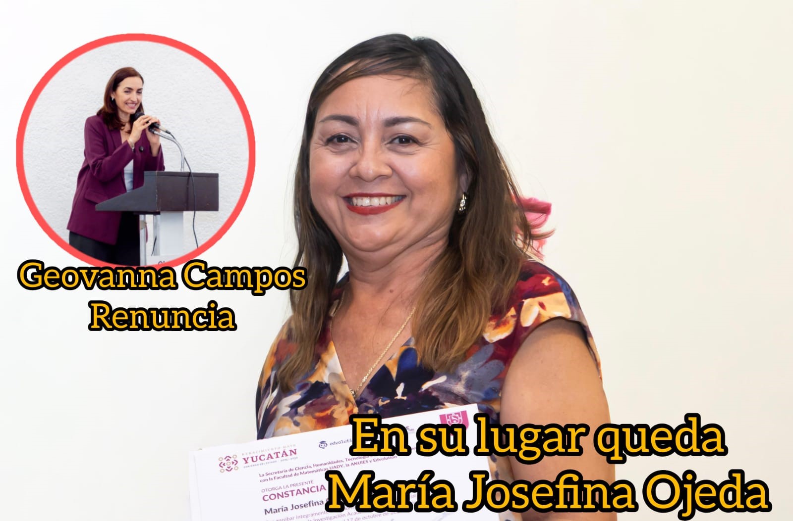 Renuncia Oficial Impacta Secretaría de Ciencia en Yucatán