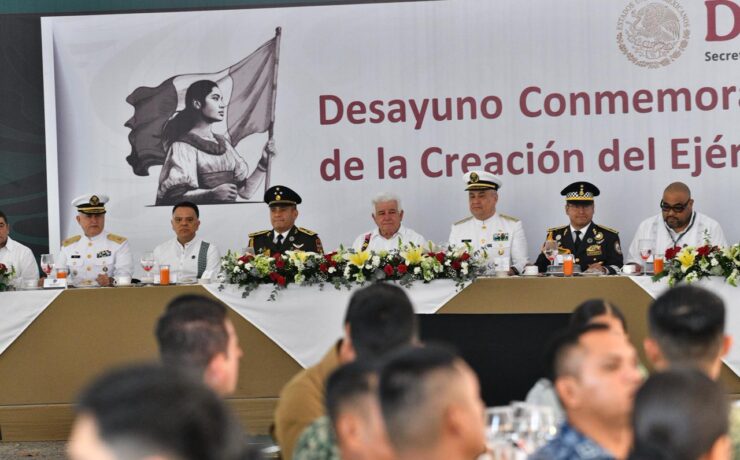 Tabasco conmemora el CXIII Aniversario de la creación del Ejército Mexicano