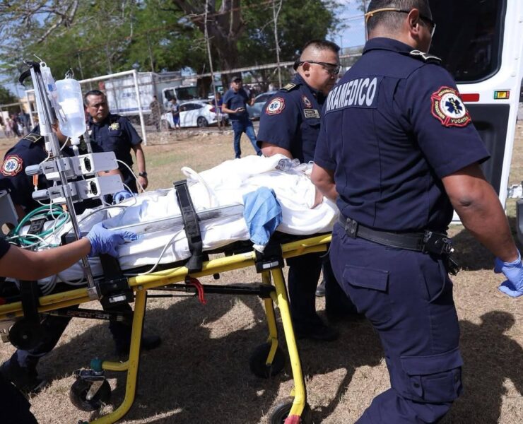 Traslado aeromédico urgente a joven lesionada tras accidente en Tekax