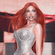 Yeri Mua sufre percance vial en la CDMX