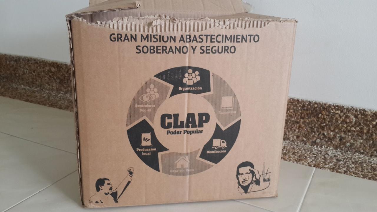 compra de alimentos destinados al programa CLAP 