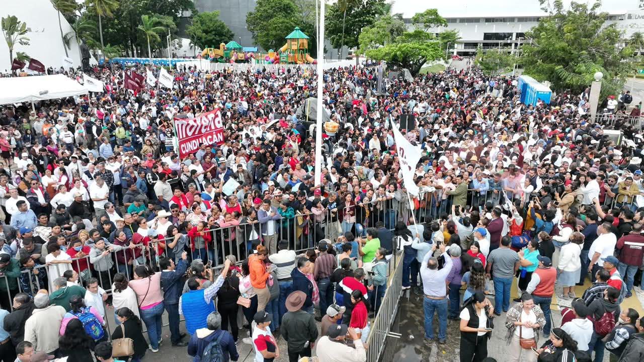 concentración por la Jornada en Defensa de la Soberanía Nacional