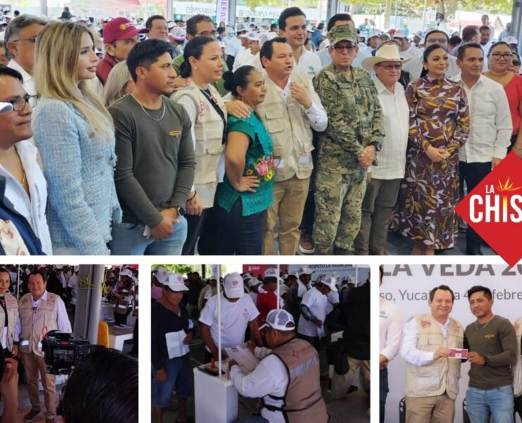 Gobernador Joaquín Díaz Mena arranca Respeto la Veda 2026 en apoyo a pescadores