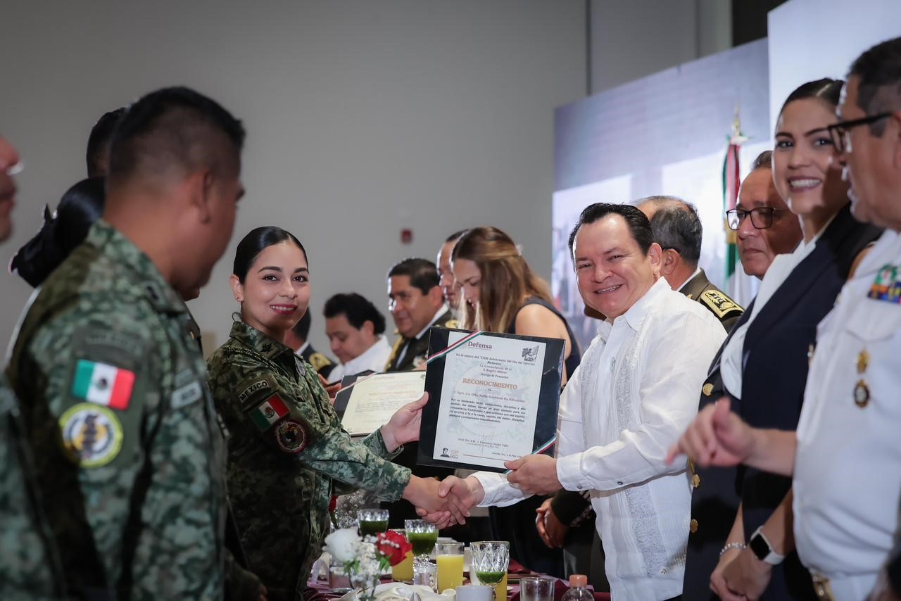 ¡Orgullo y Lealtad! Yucatán honra al Ejército Mexicano