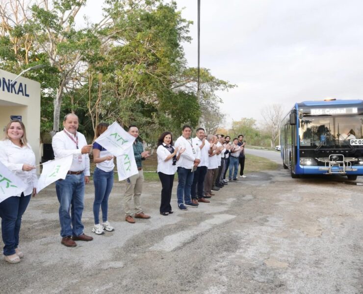 ATY pone en marcha la nueva ruta Va y Ven que une Mérida con Conkal