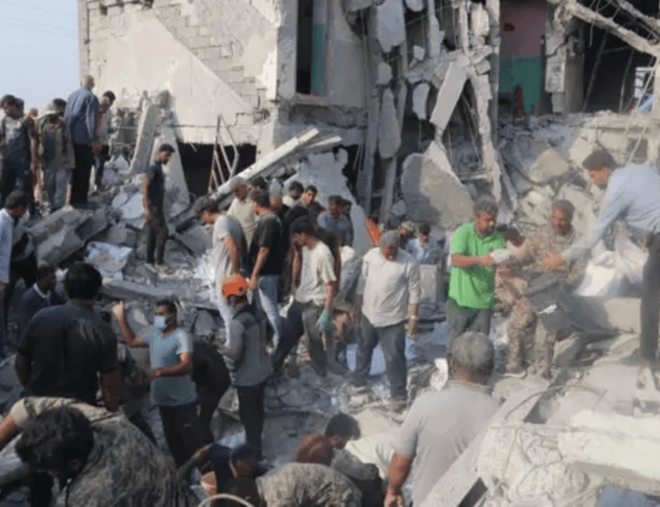 Bombardeo en escuela del sur de Irán