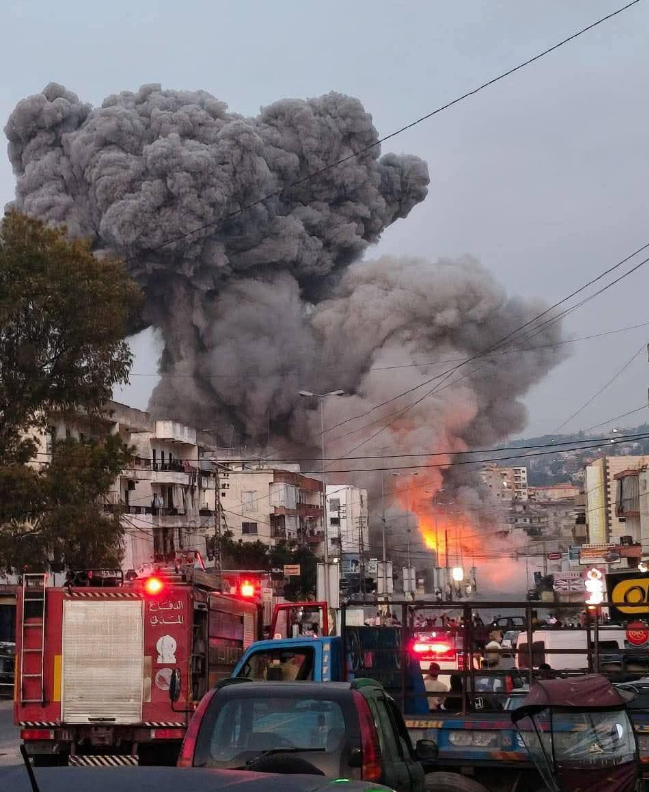 Israel bombardea el Líbano y responde a Hezbolá