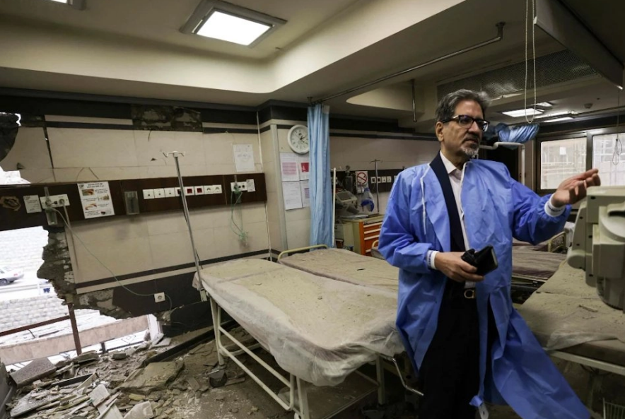 Bombardeos alcanzan nueve hospitales en Medio Oriente, 500 fallecidos