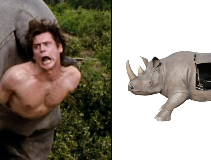 Subastan rinoceronte de "Ace Ventura": ¡No Creerás Su Valor!