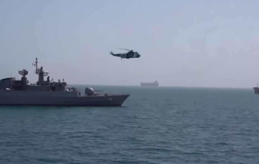 Detalles de los ejercicios navales