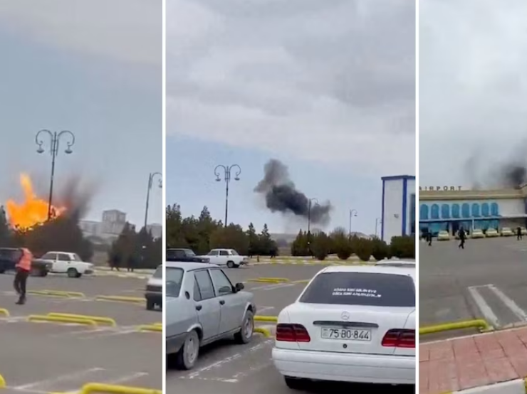 Drones iraníes atacaron un aeropuerto y una escuela en Azerbaiyán