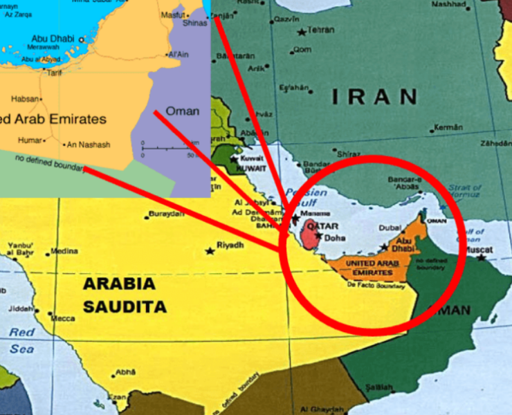 Emiratos Árabes lanzó su primera ofensiva en respuesta a los ataques de Irán