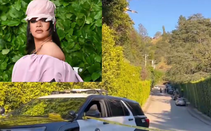 Rafaguearon casa de Rihanna en Beverly Hills, hay una detenida
