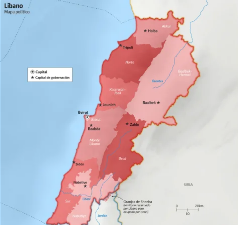 El desafío político dentro del Líbano